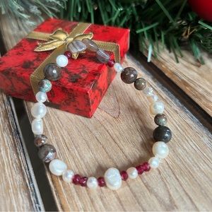 Gemstone Bracelet Christmas Jewelry